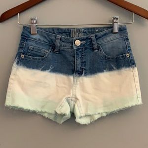 Justice Ombré Denim Shorts